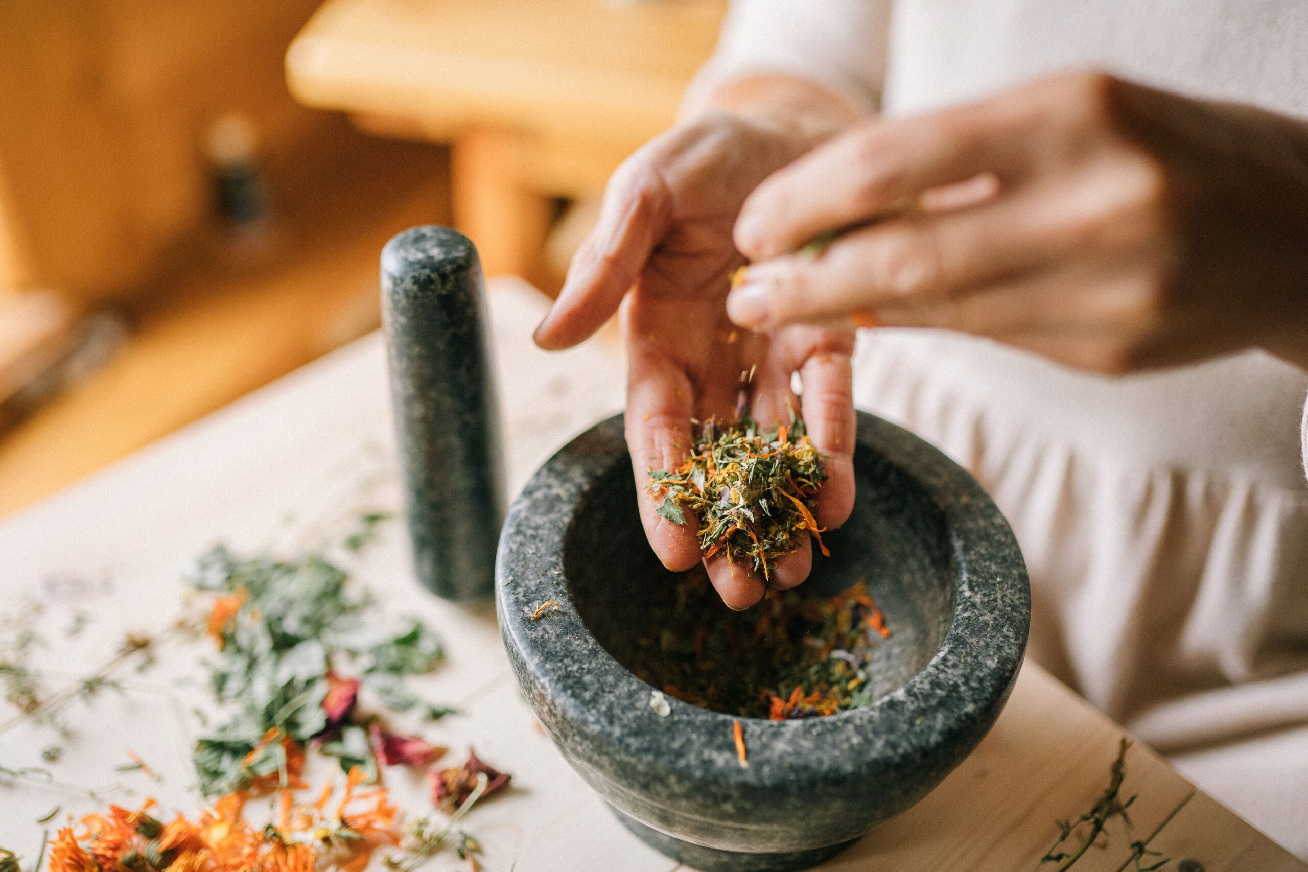 Custom herbal medicine formulas Chinese herbs at Vibrant Health Center